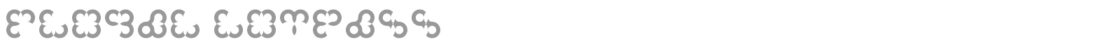 Floral Compass font preview